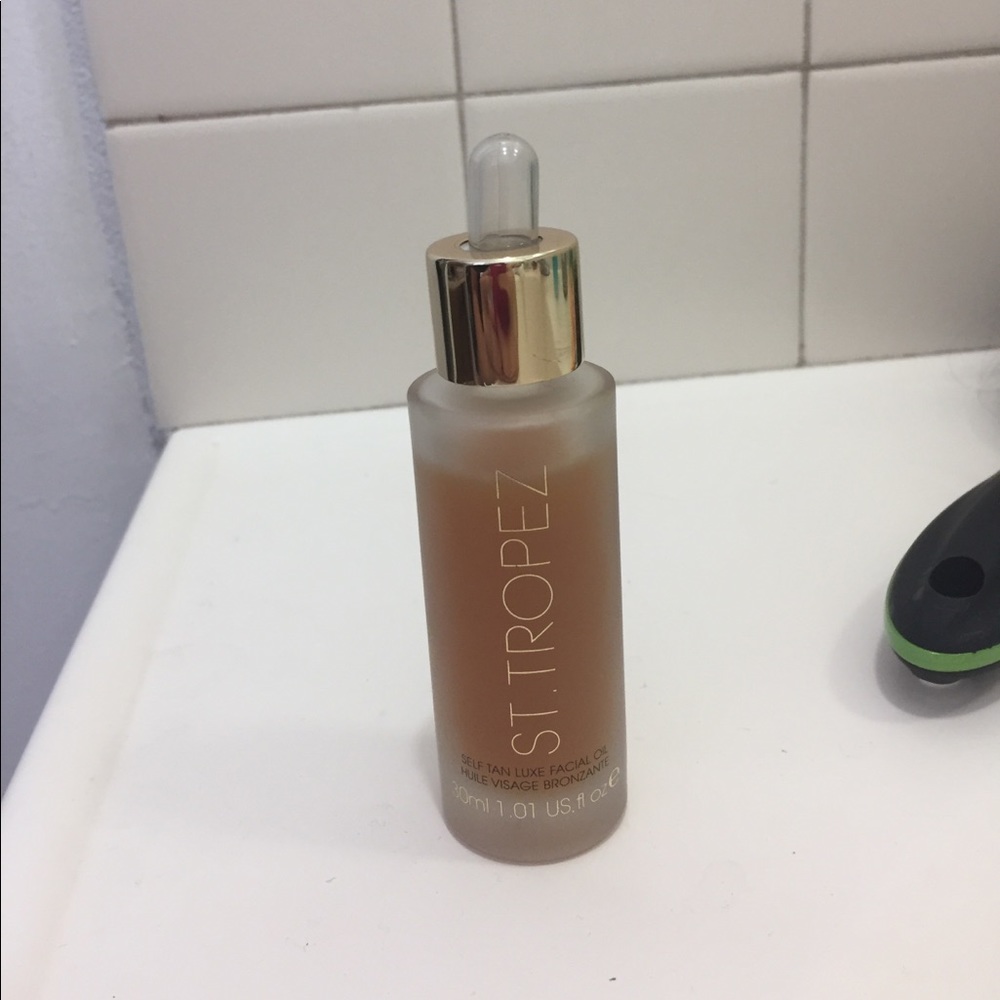 St tropez self tan luxe facial oil
